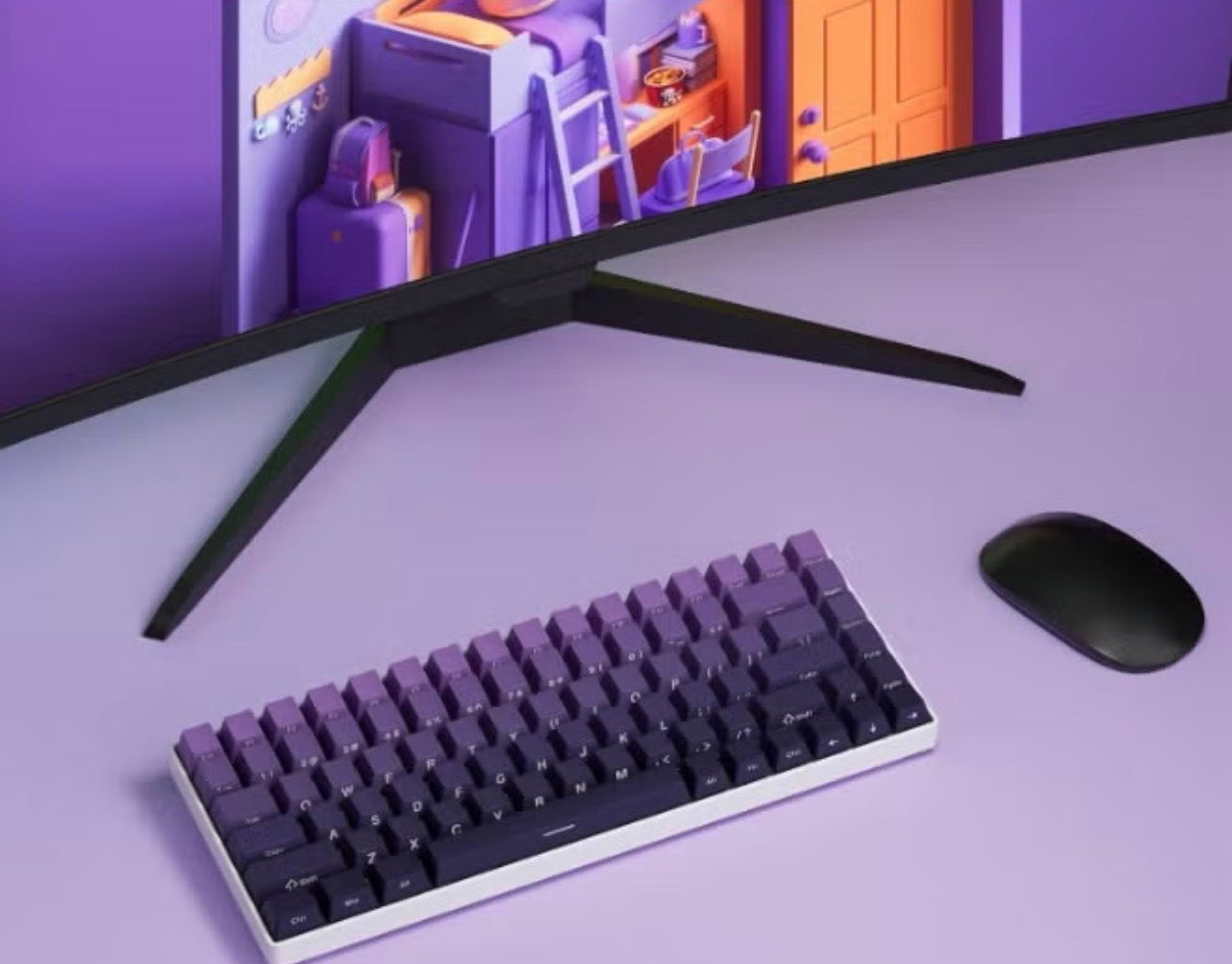 Purple keycaps || كيكابس بنفسجي