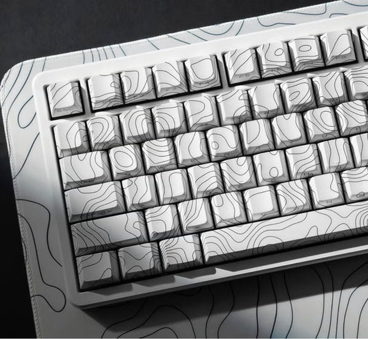 Topographic keycaps || توبوقرافيك كيكابس